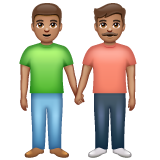 Men Holding Hands: Medium Skin Tone, the design in this release