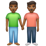 Men Holding Hands: Medium-Dark Skin Tone, the design in this release