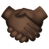 Handshake: Dark Skin Tone, the design in this release