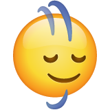 head shaking vertically — WhatsApp