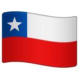Flag: Chile as drawn by WhatsApp in 2.24.8.85
