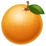 Tangerine as drawn by WhatsApp in 2.24.8.85