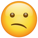 Confused Face as drawn by WhatsApp in 2.25.1.75