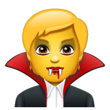 Vampire as drawn by WhatsApp in 2.25.9.78