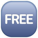 FREE button as rendered by WhatsApp