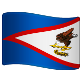 flag: American Samoa as rendered by WhatsApp