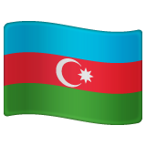 flag: Azerbaijan as rendered by WhatsApp