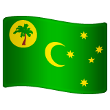 flag: Cocos (Keeling) Islands as rendered by WhatsApp