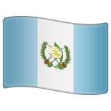 flag: Guatemala as rendered by WhatsApp