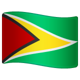 flag: Guyana as rendered by WhatsApp