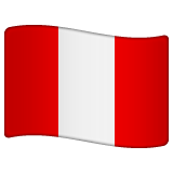 bandeira: Peru as rendered by WhatsApp