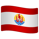 flag: French Polynesia as rendered by WhatsApp