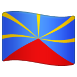 flag: Réunion as rendered by WhatsApp