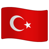 flag: Türkiye as rendered by WhatsApp