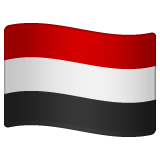 flag: Yemen as rendered by WhatsApp