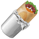 burrito as rendered by WhatsApp