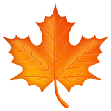 Maple Leaf as drawn by WhatsApp in 2.26.27.85
