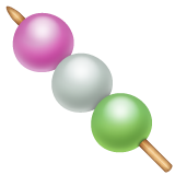 dango as rendered by WhatsApp