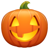 zucca di Halloween as rendered by WhatsApp