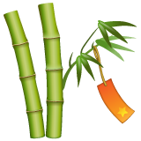 Tanabata-Baum as rendered by WhatsApp