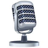 microfono radiofonico as rendered by WhatsApp