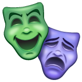 performing arts as rendered by WhatsApp