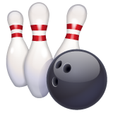 bowling as rendered by WhatsApp