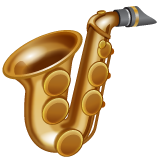 saxophone as rendered by WhatsApp