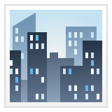 cityscape as rendered by WhatsApp