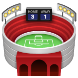 Stadion as rendered by WhatsApp