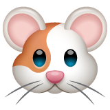 Hamster as rendered by WhatsApp