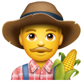 man farmer as rendered by WhatsApp