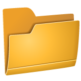 file folder as rendered by WhatsApp