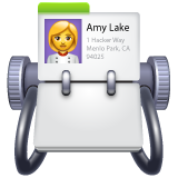 card index as rendered by WhatsApp