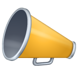 megafono as rendered by WhatsApp