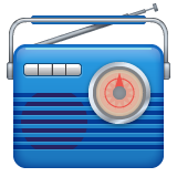 radio as rendered by WhatsApp