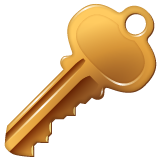 key as rendered by WhatsApp