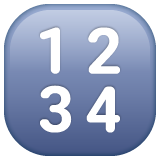 input numbers as rendered by WhatsApp