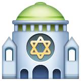 synagogue as rendered by WhatsApp