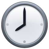 8:00 Uhr as rendered by WhatsApp