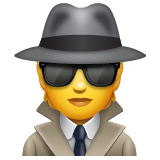 detective as rendered by WhatsApp