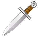 dagger as rendered by WhatsApp