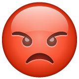 faccina accigliata as rendered by WhatsApp
