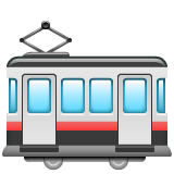 tram car as rendered by WhatsApp
