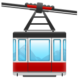 mountain cableway as rendered by WhatsApp