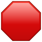 stop sign as rendered by WhatsApp