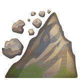 landslide as rendered by WhatsApp