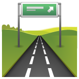 motorway as rendered by WhatsApp