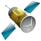 Satellit as rendered by WhatsApp