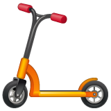 kick scooter as rendered by WhatsApp